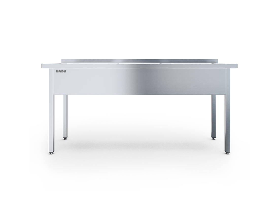 Ванна моечная цельнотянутая 3 емкости 500х500х300, с бортом (арт. ВМЦ-3-18/6)