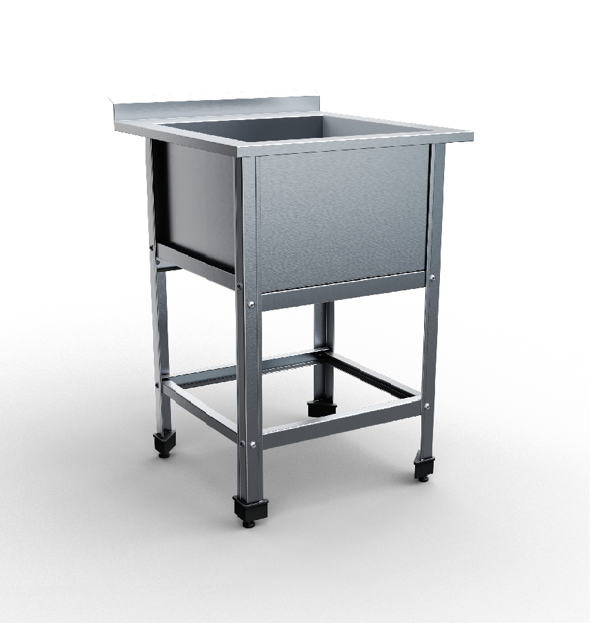 Ванна моечная сварная 1 емкость 700х730х850