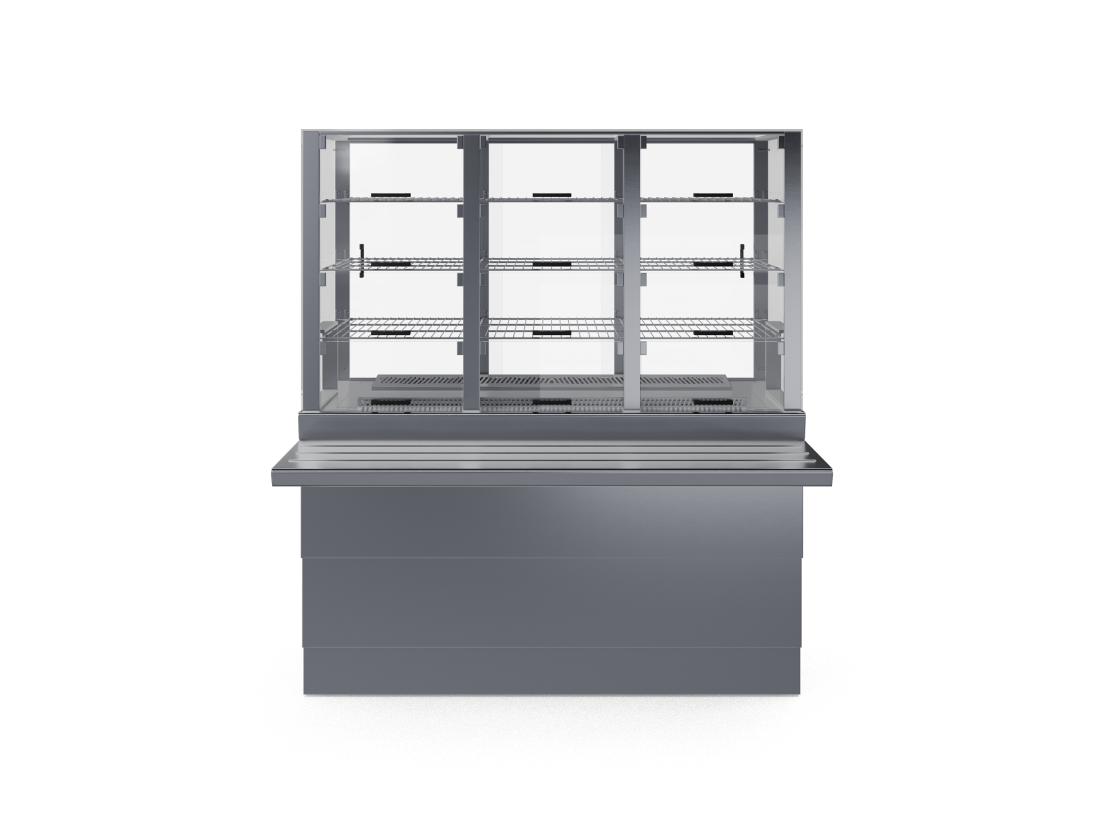 Прилавок-витрина холодильный закрытый 1500