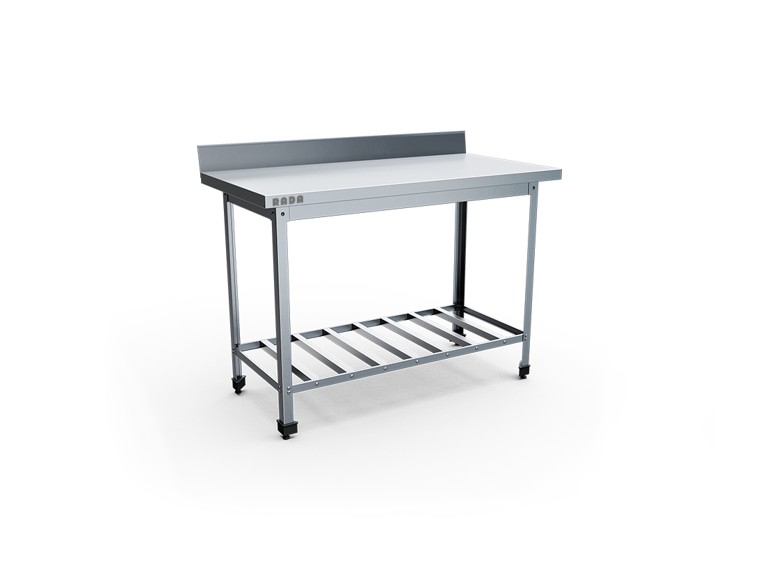 Стол с полкой-решёткой СТПУ-12/6-Р