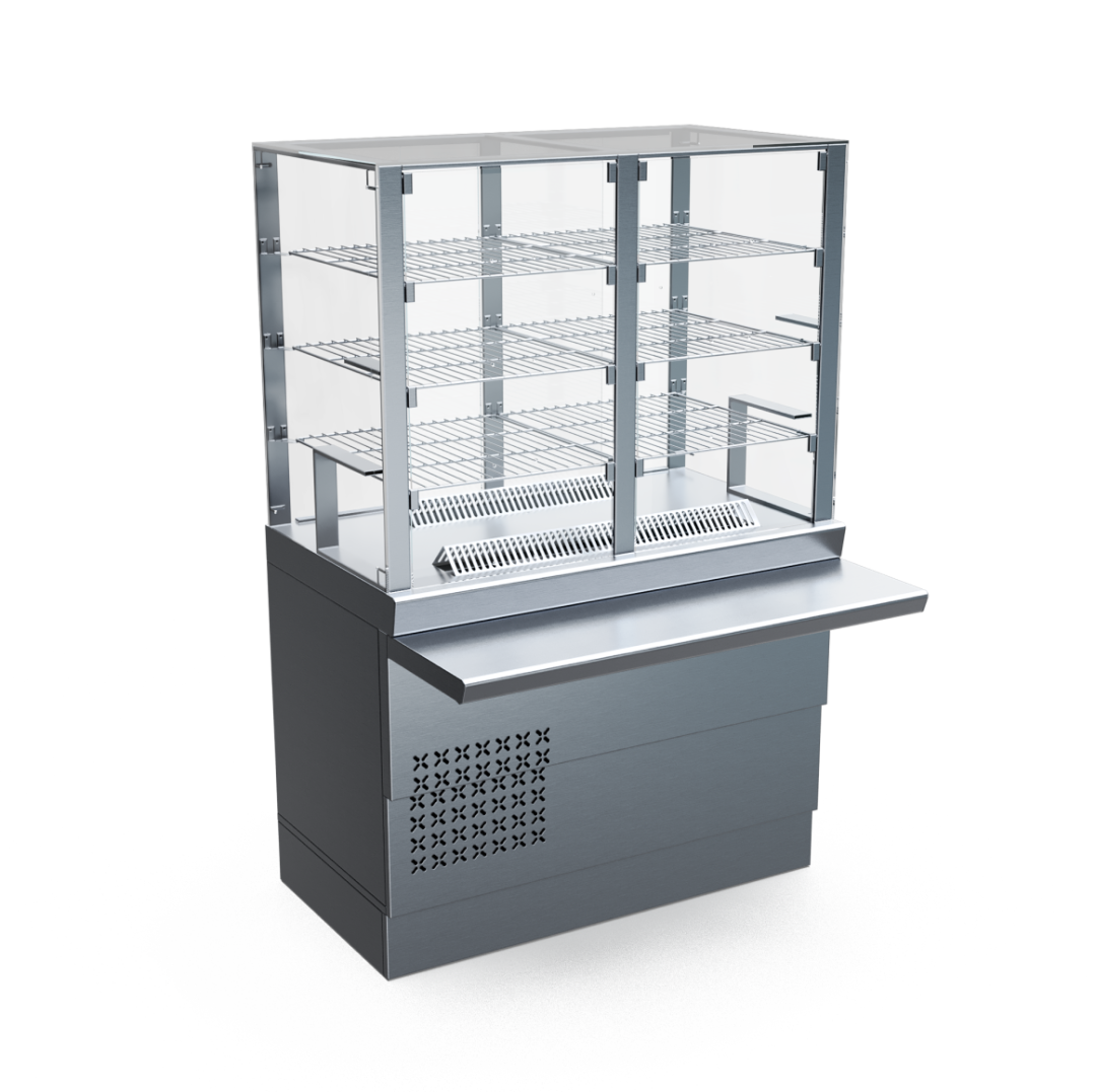 Прилавок-витрина холодильный закрытый 1120