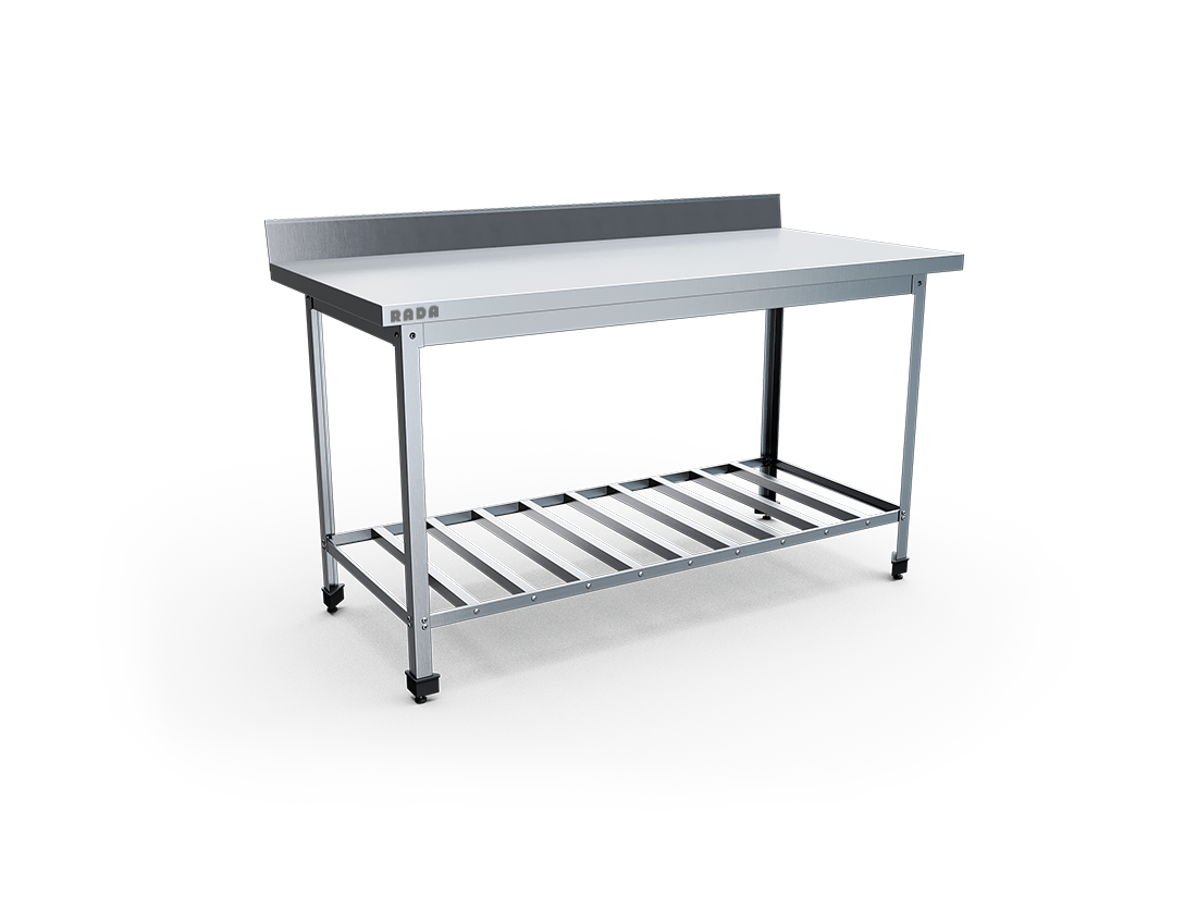 Стол с полкой-решёткой СТПУ-15/7-Р