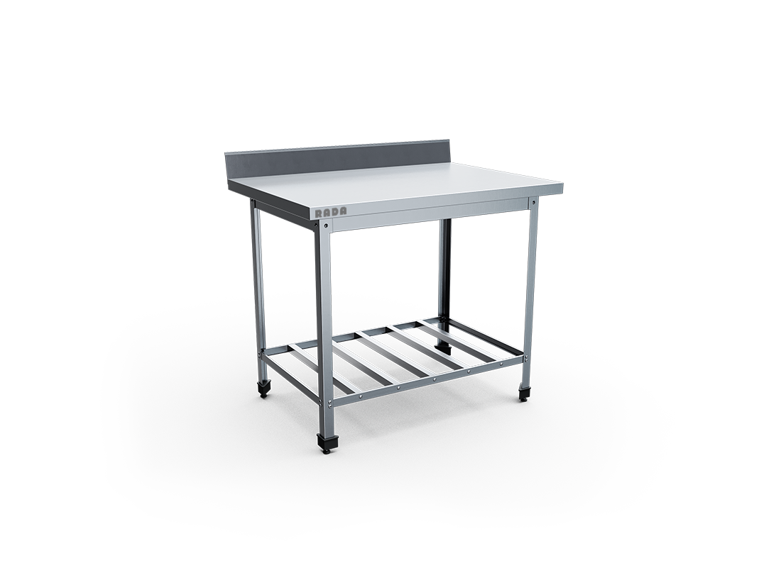 Стол с полкой-решёткой СТПУ-10/7-Р