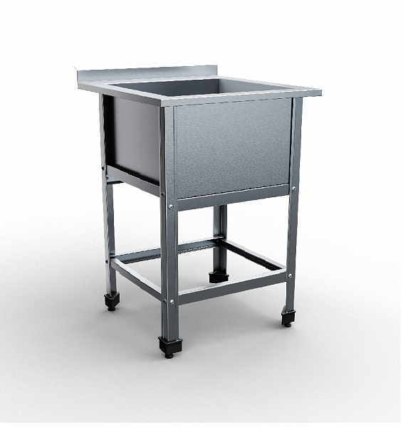 Ванна моечная сварная 1 емкость 470х480х850