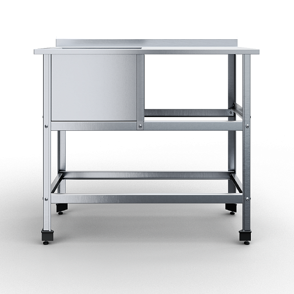 Ванна-стол, рабочая поверхность-справа 1150х600х850