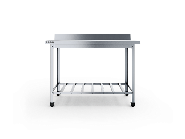 Стол с полкой-решёткой СТПУ-12/6-Р